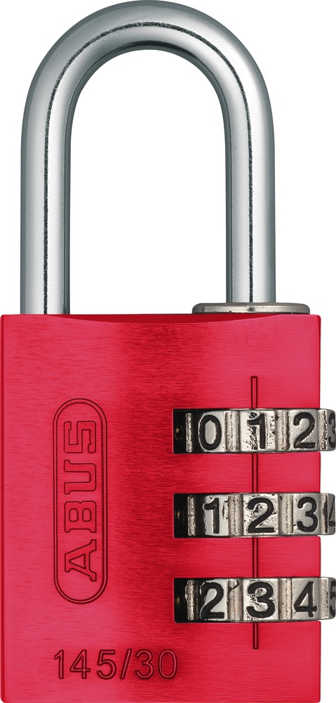 Abus Cijferslot 145/30 Rood