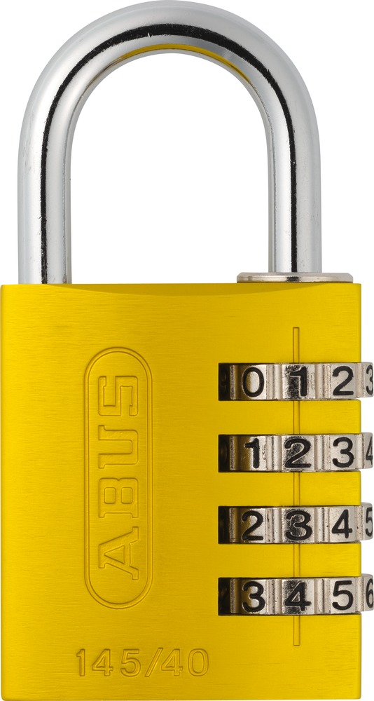 Abus Cijferslot 145/40 Geel