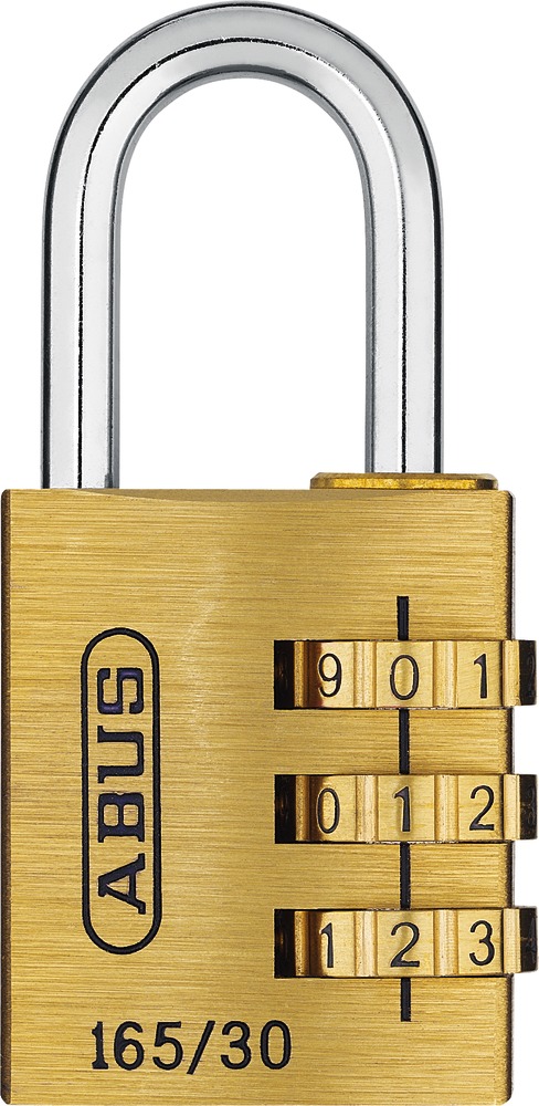 Abus Cijferslot 165/30 with Lock-Tag Combination Padlock