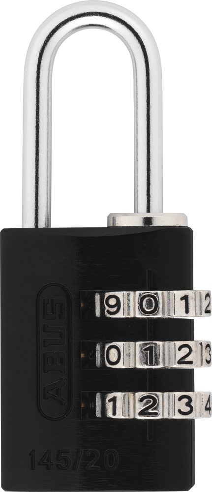 Abus Cijferslot 145/20 Zwart