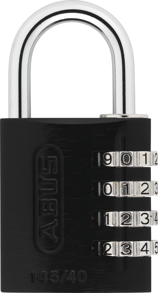 Abus Cijferslot 145/40 black Lock-Tag
