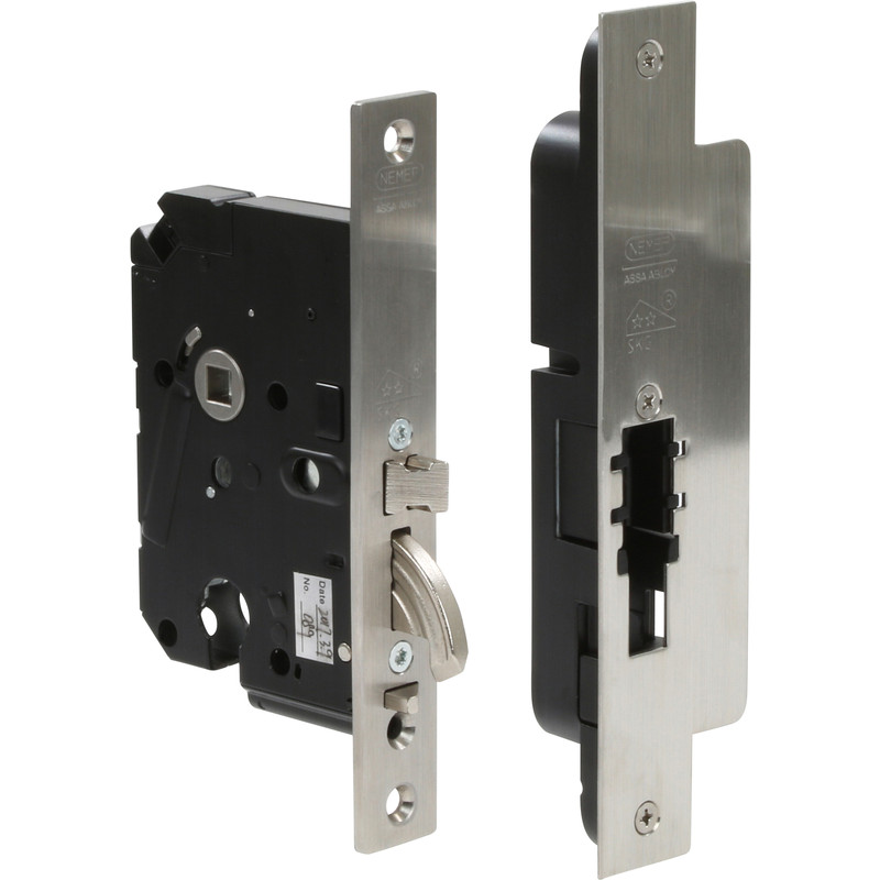 Nemef 4109/18-50 PC55 zelfvergrendeld veiligheids haakslot SKG** rechthoekig